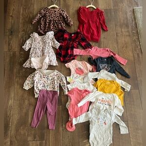 Baby Girl Clothes Bundle - 12 months